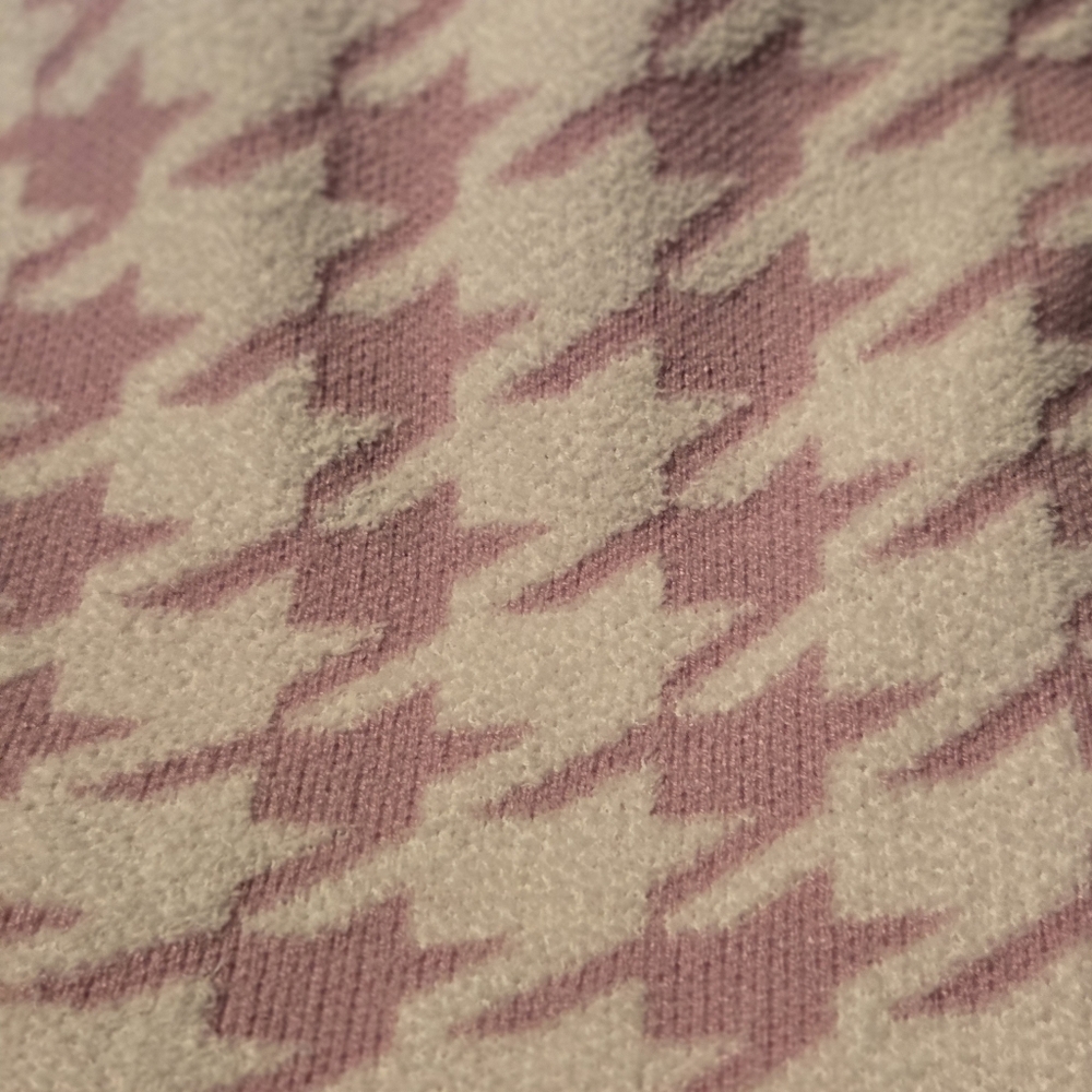 Cider Pink and White Houndstooth Dress - Picture 7 of 11